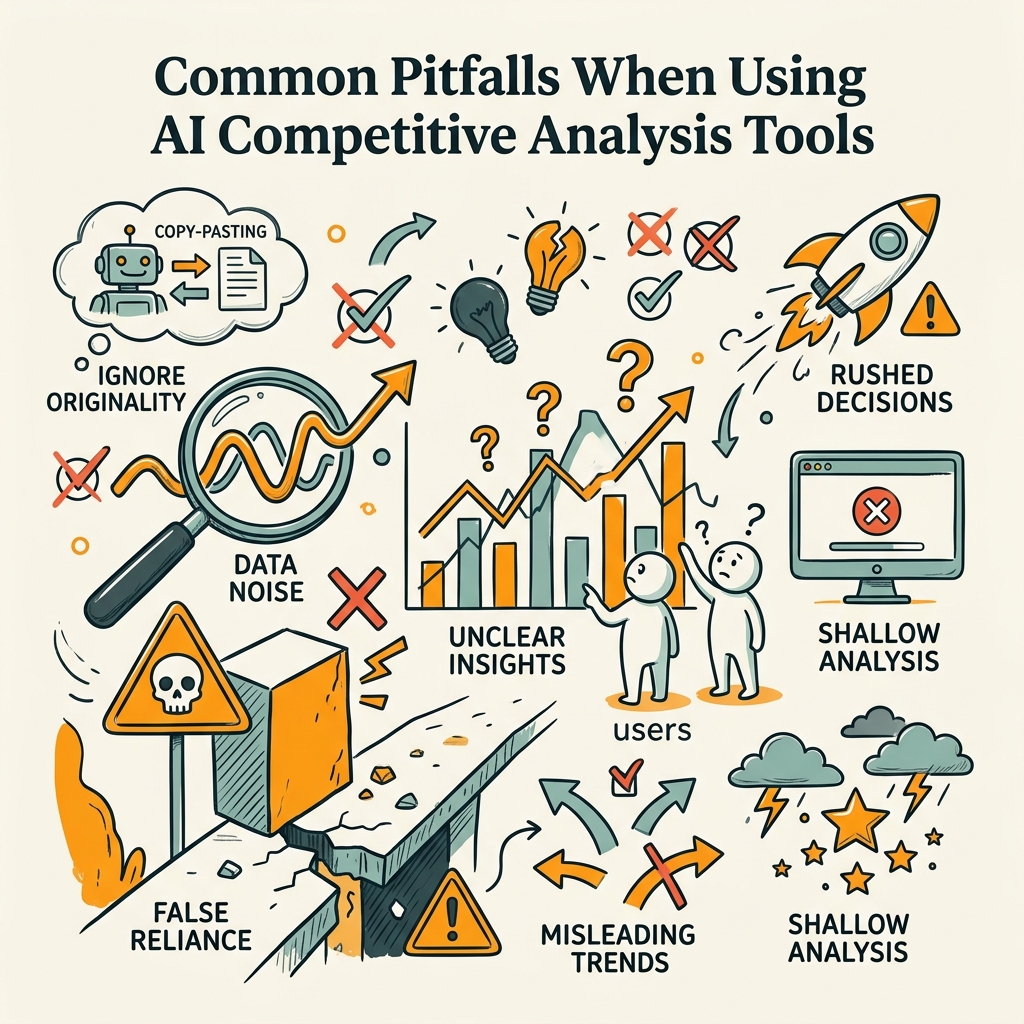 Common Pitfalls When Using AI Competitive Analysis Tools