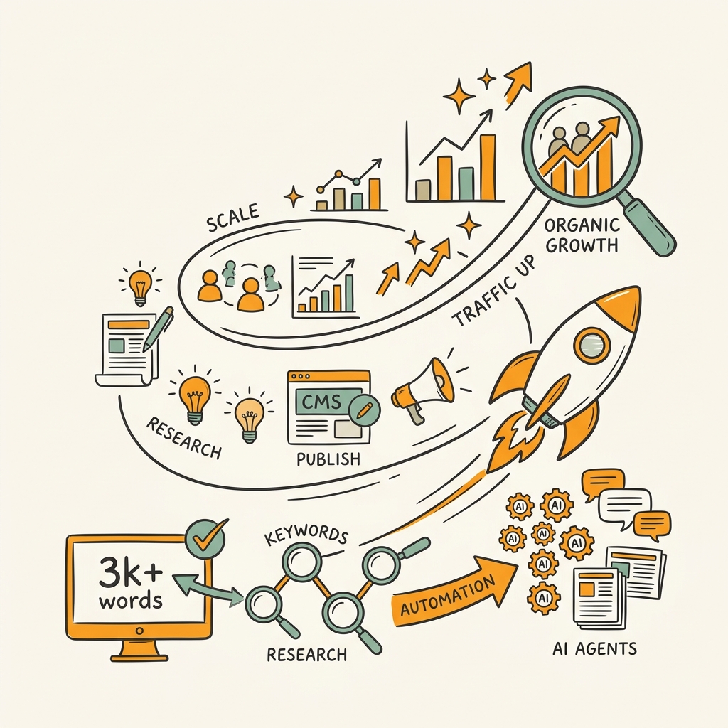Why Content Production at Scale Drives Exponential Growth