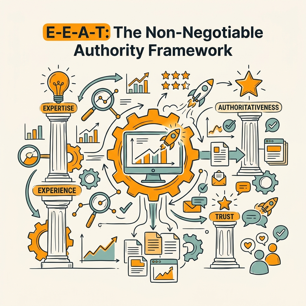 E-E-A-T: The Non-Negotiable Authority Framework