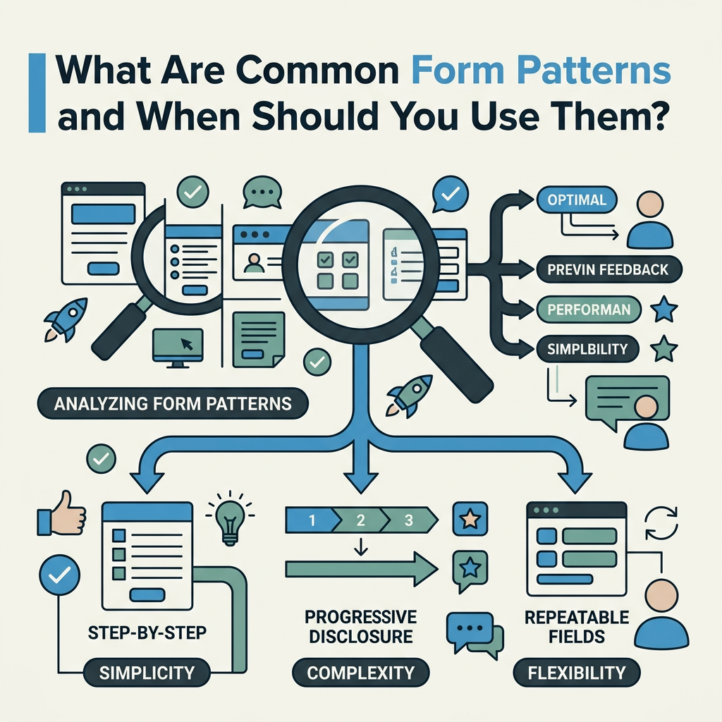 What Are Common Form Patterns and When Should You Use Them?