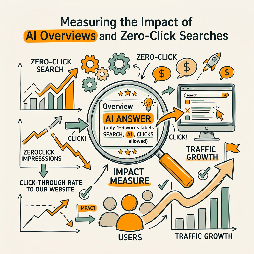 Measuring the Impact of AI Overviews and Zero-Click Searches