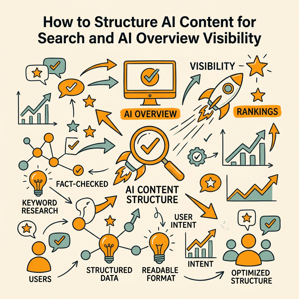 How to Structure AI Content for Search and AI Overview Visibility