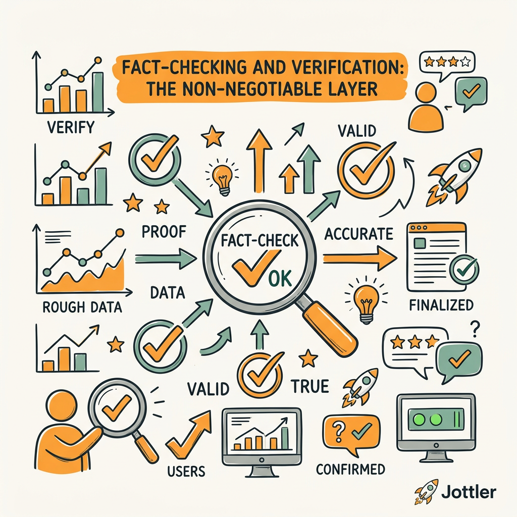Fact-Checking and Verification: The Non-Negotiable Layer