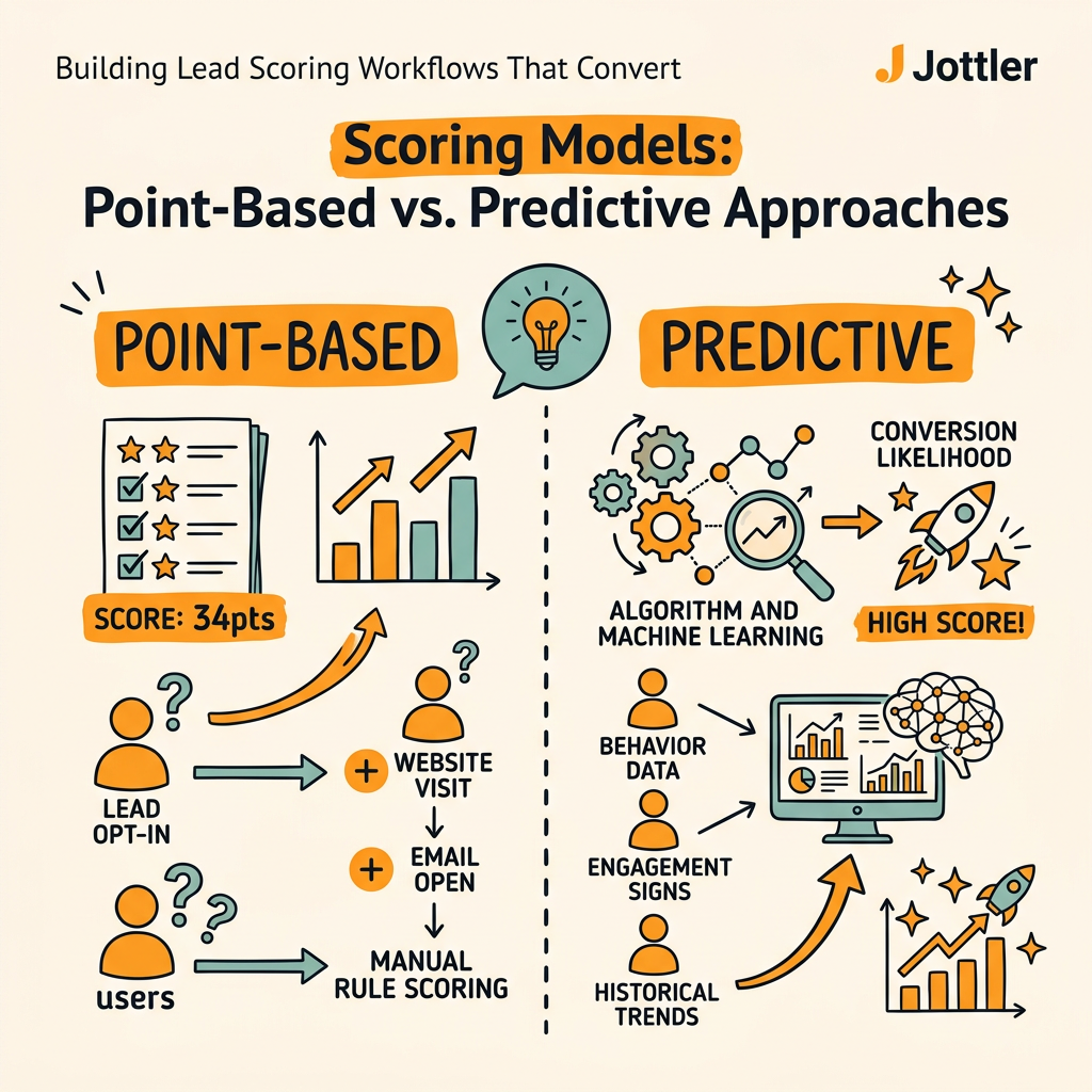 Scoring Models: Point-Based vs. Predictive Approaches
