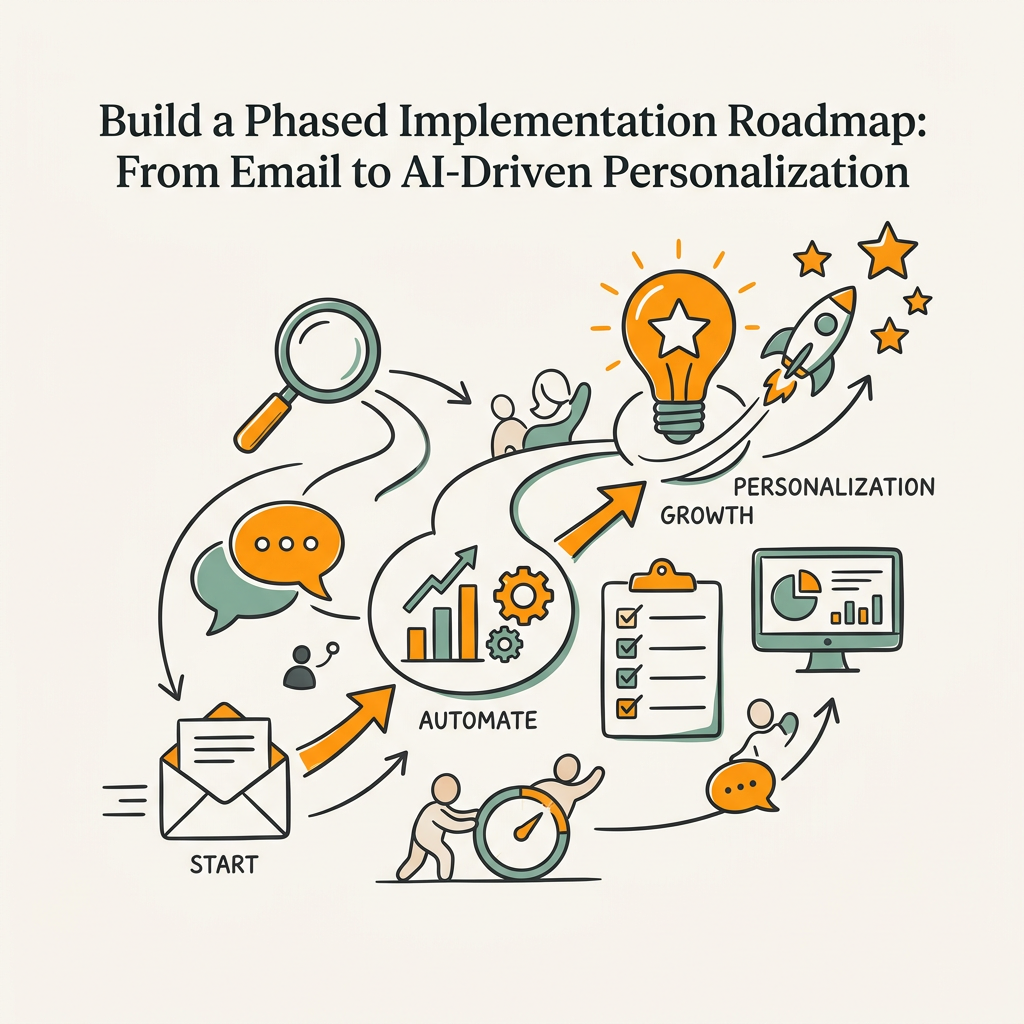 Build a Phased Implementation Roadmap: From Email to AI-Driven Personalization