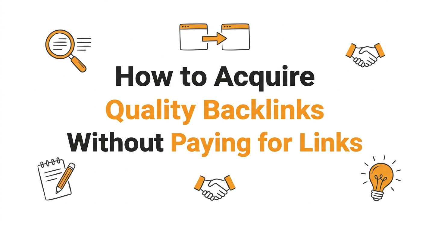 How to Acquire Quality Backlinks Without Paying for Links