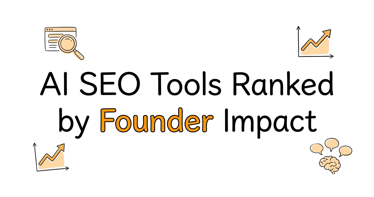 AI SEO Tools Ranked by Founder Impact