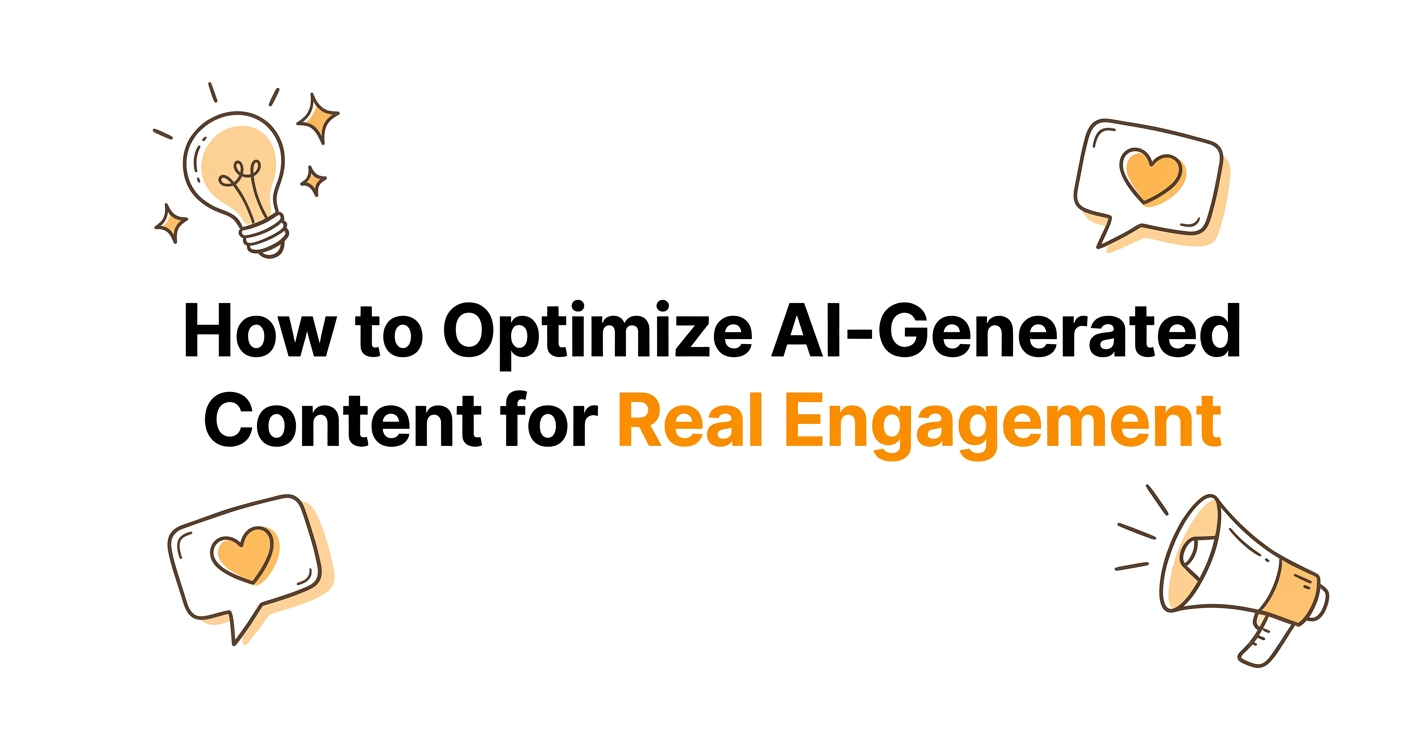 How to Optimize AI-Generated Content for Real Engagement