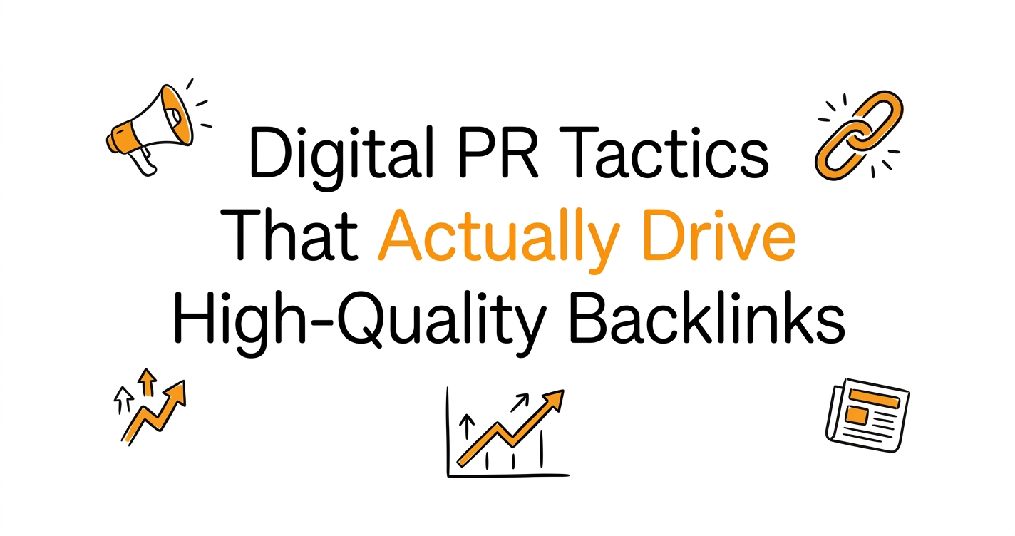 Digital PR Tactics That Actually Drive High-Quality Backlinks
