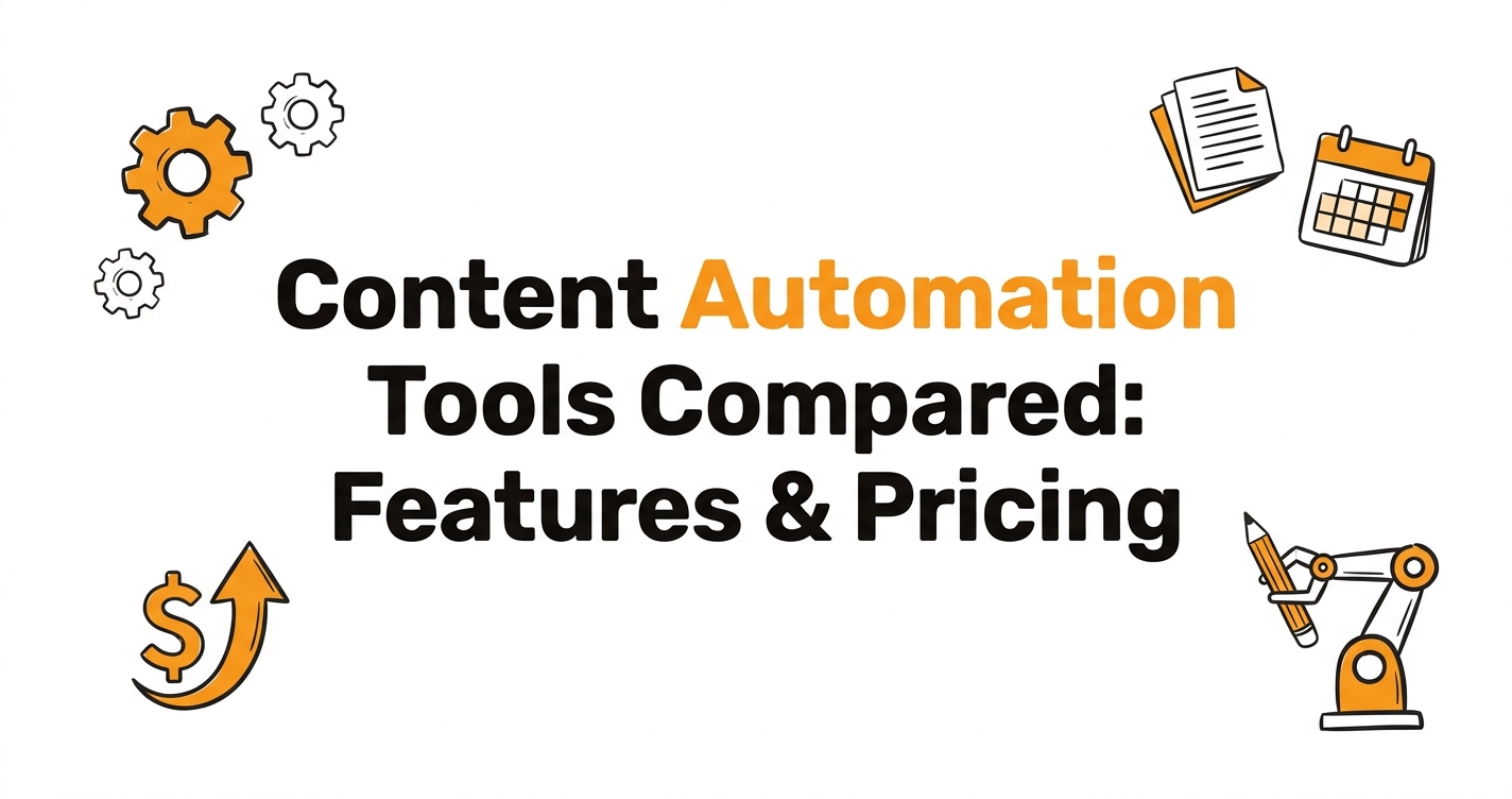Content Automation Tools Compared: Features & Pricing