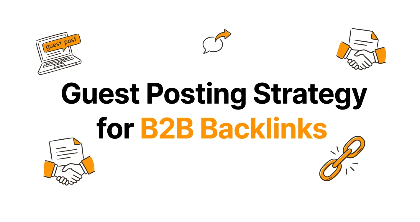 Guest Posting Strategy for B2B Backlinks