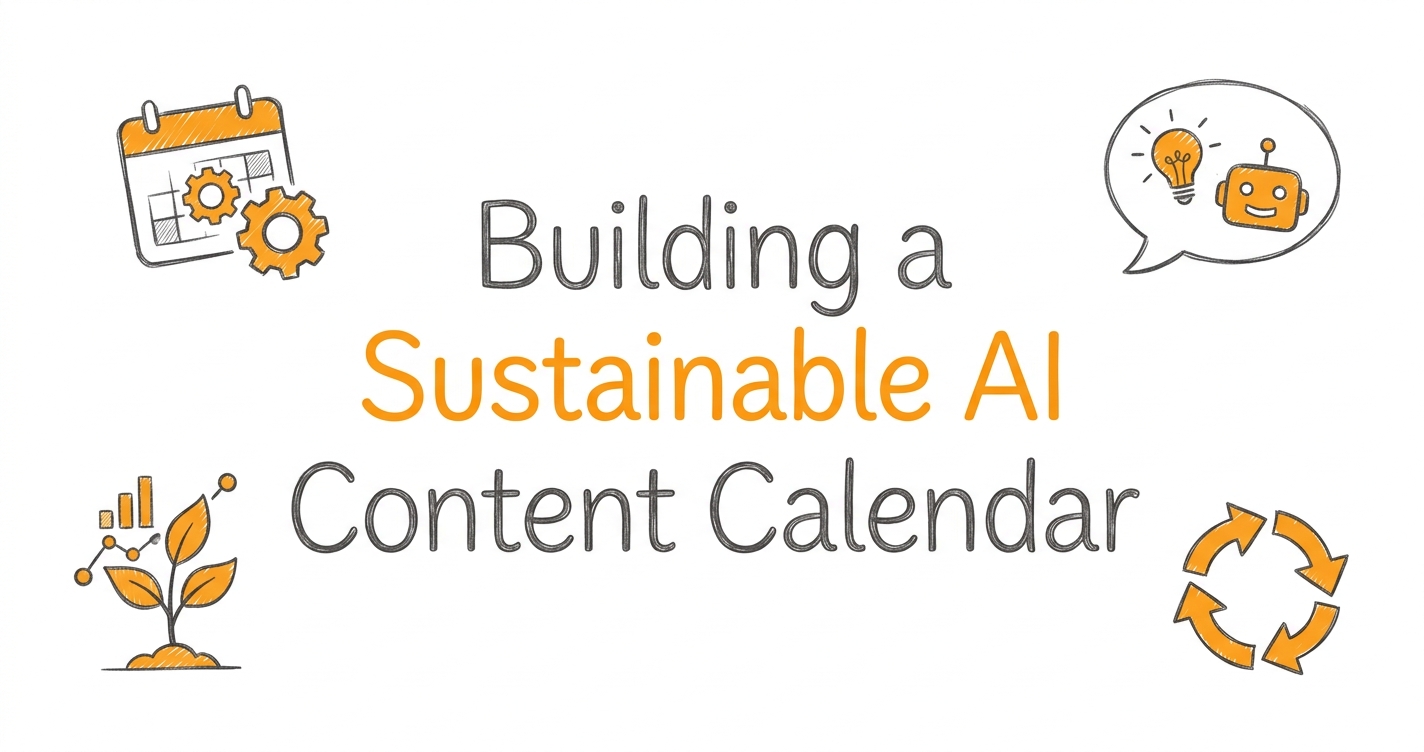 Building a Sustainable AI Content Calendar