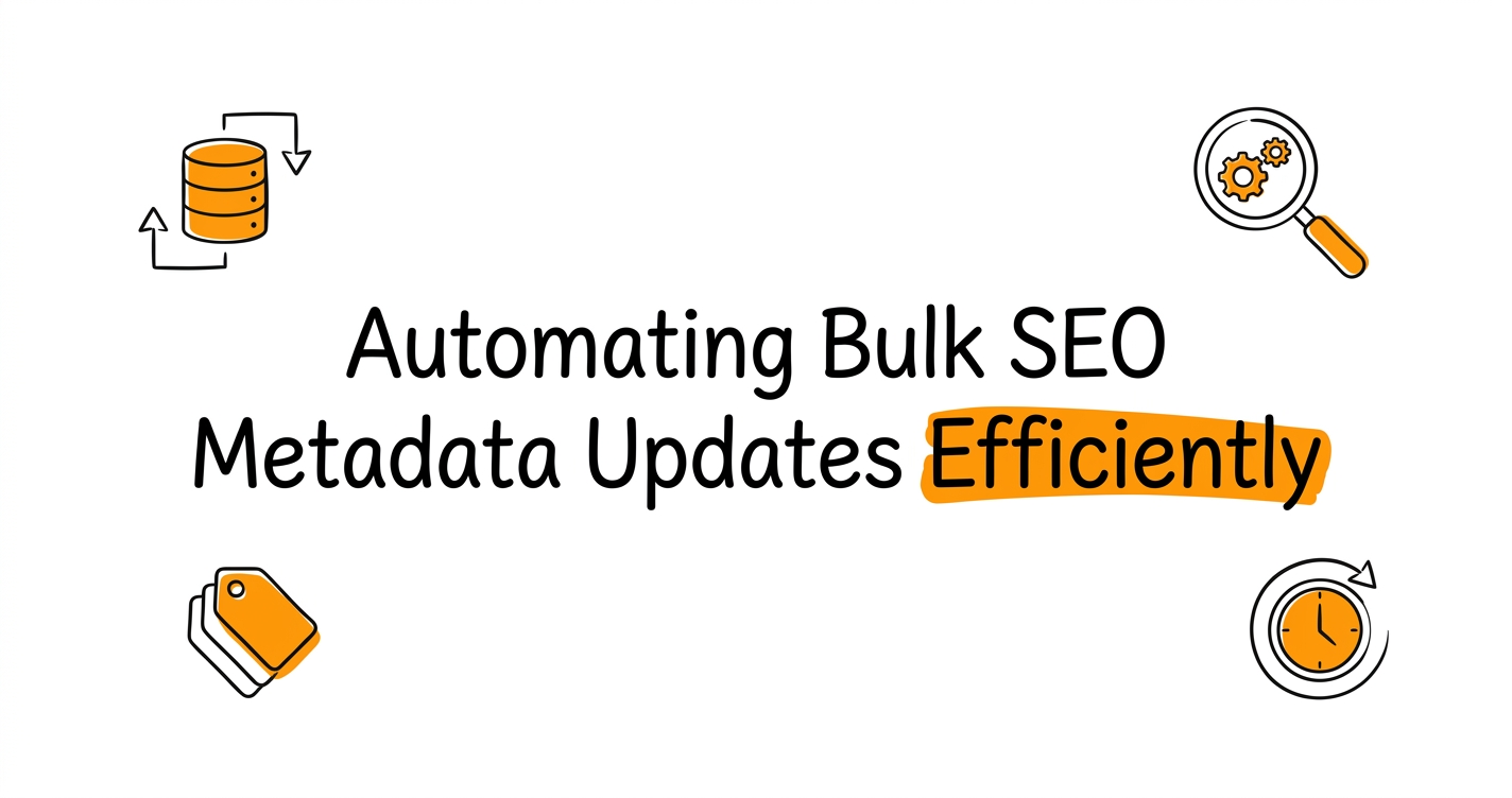 Automating Bulk SEO Metadata Updates Efficiently
