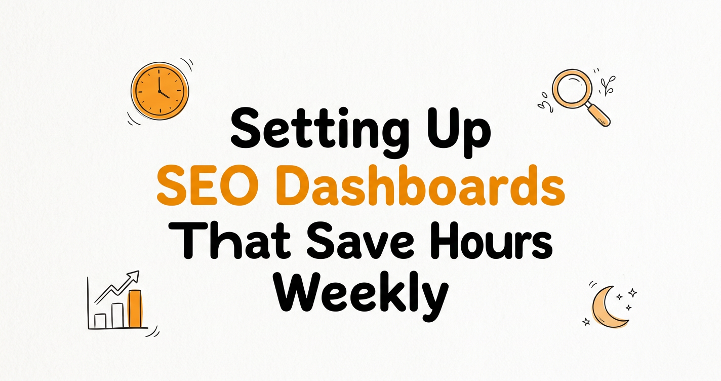Setting Up SEO Dashboards That Save Hours Weekly