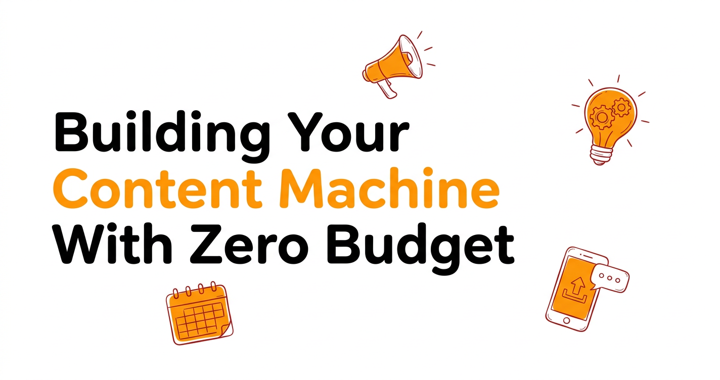 Building Your Content Machine With Zero Budget