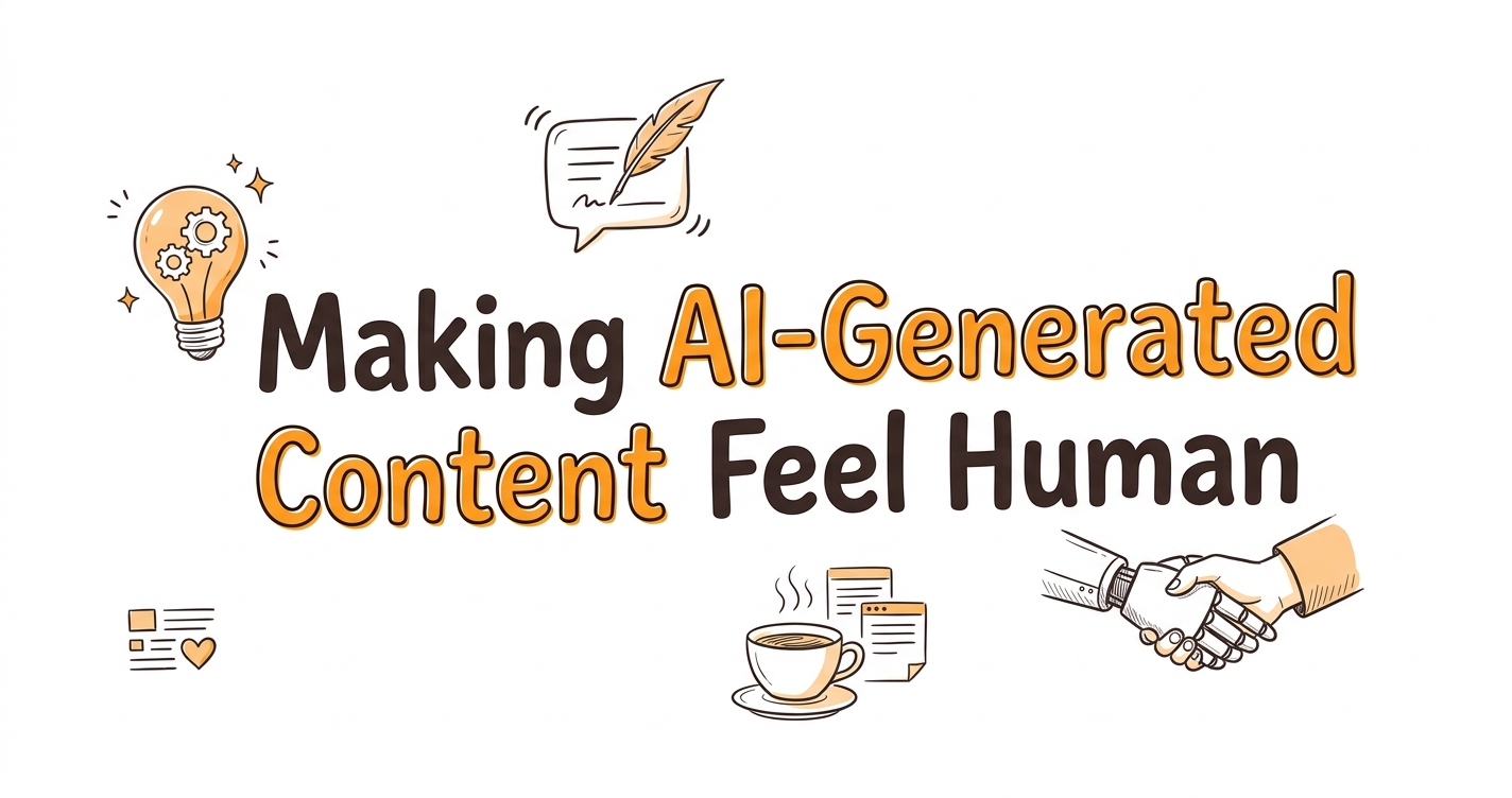 Making AI-Generated Content Feel Human