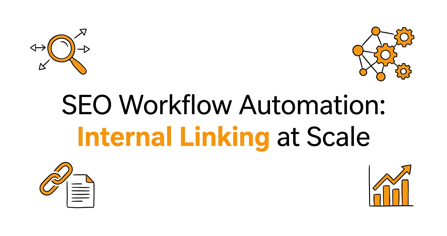 SEO Workflow Automation: Internal Linking at Scale