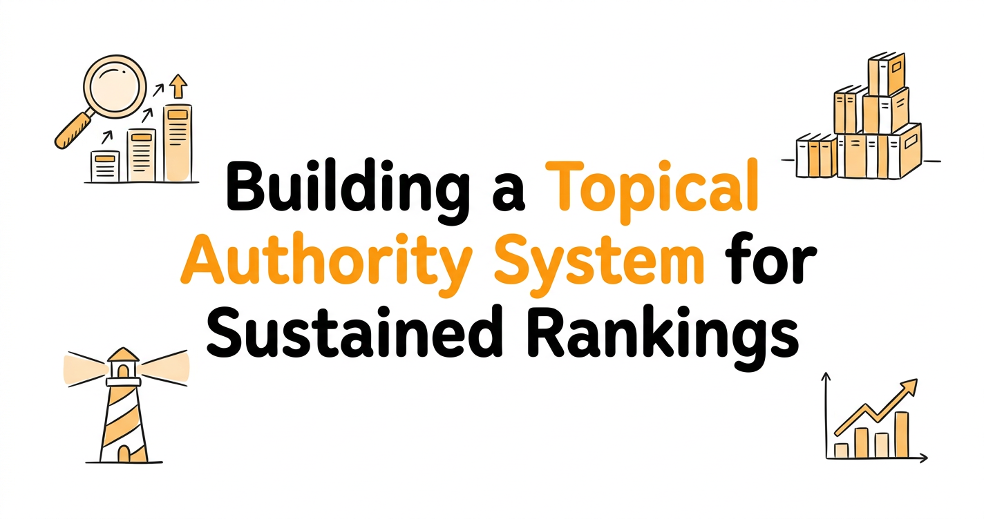 Building a Topical Authority System for Sustained Rankings