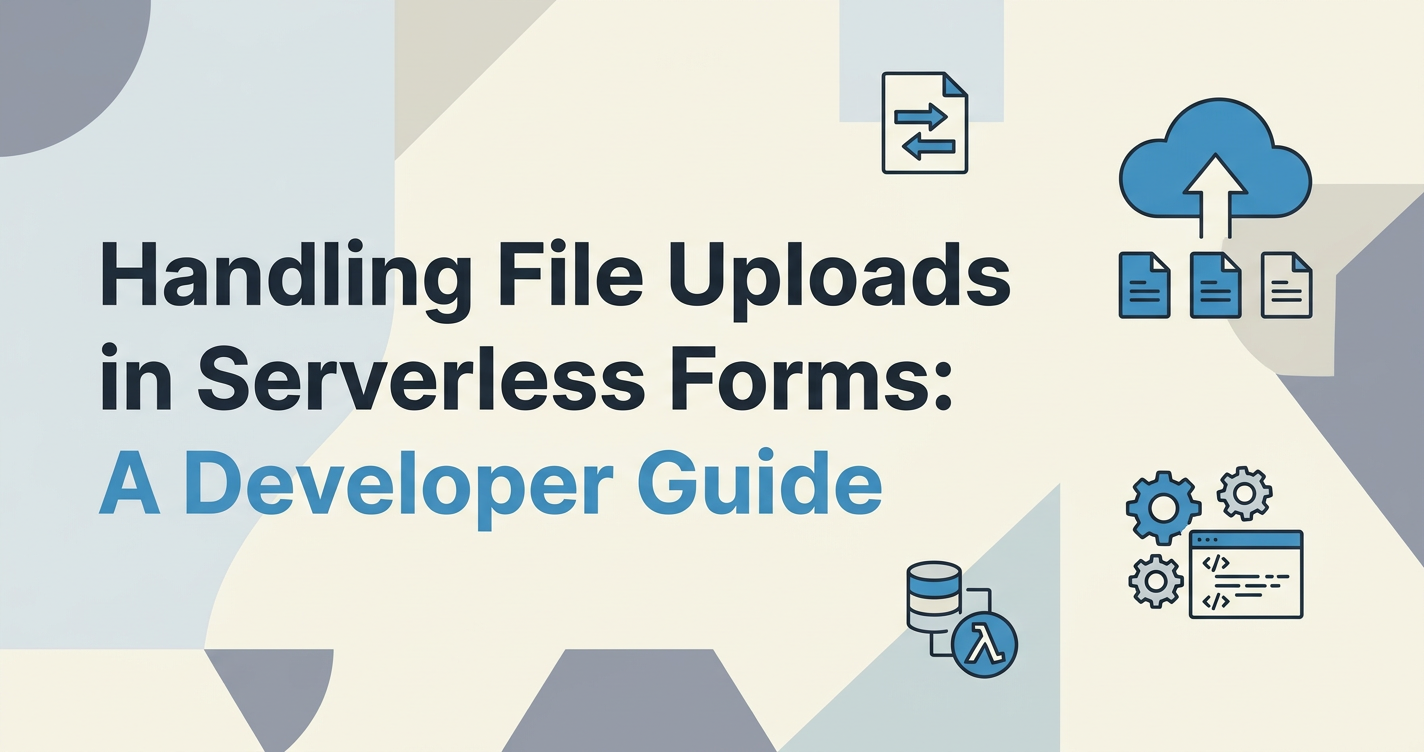 Handling File Uploads in Serverless Forms: A Developer Guide