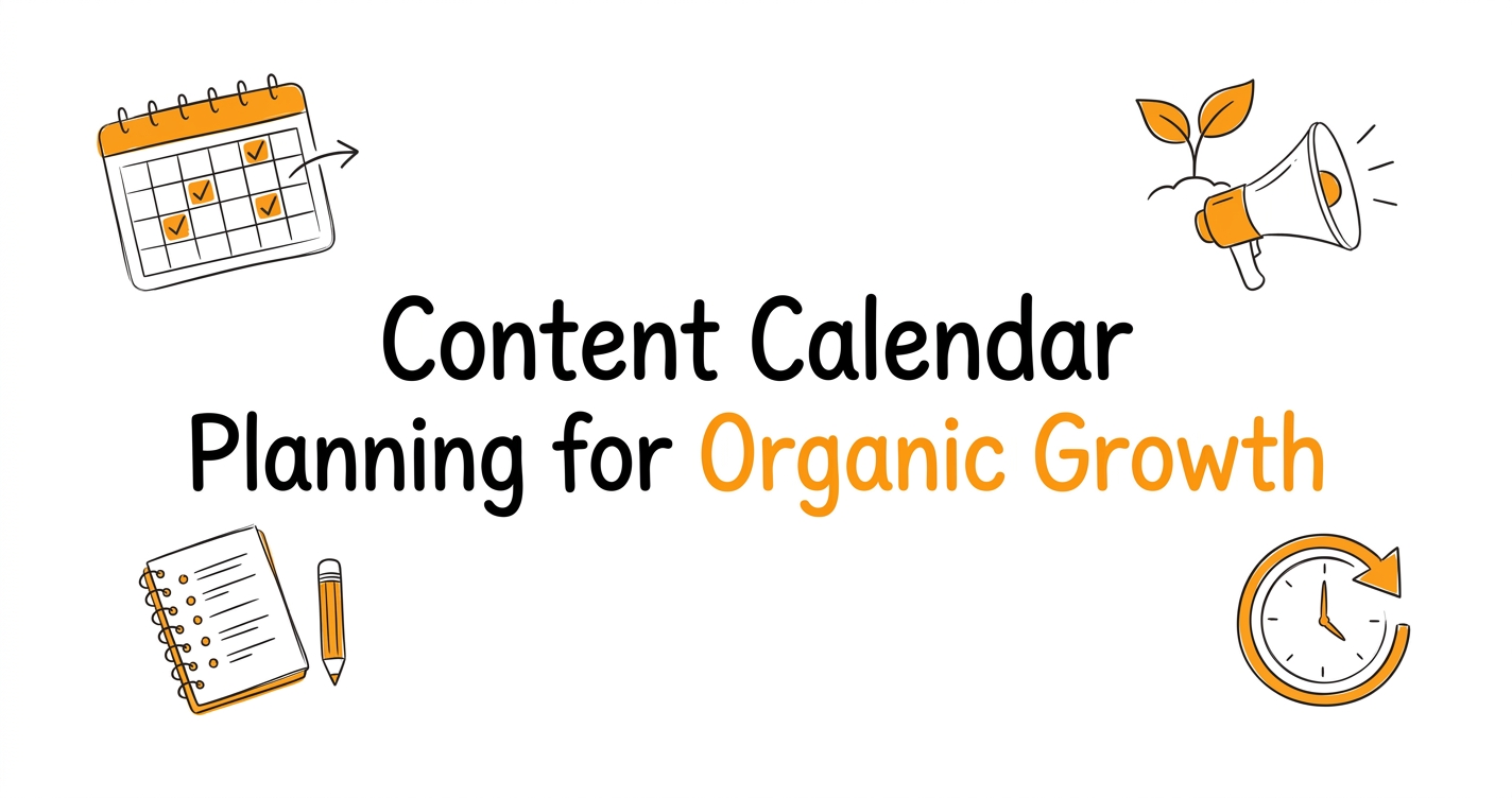 Content Calendar Planning for Organic Growth