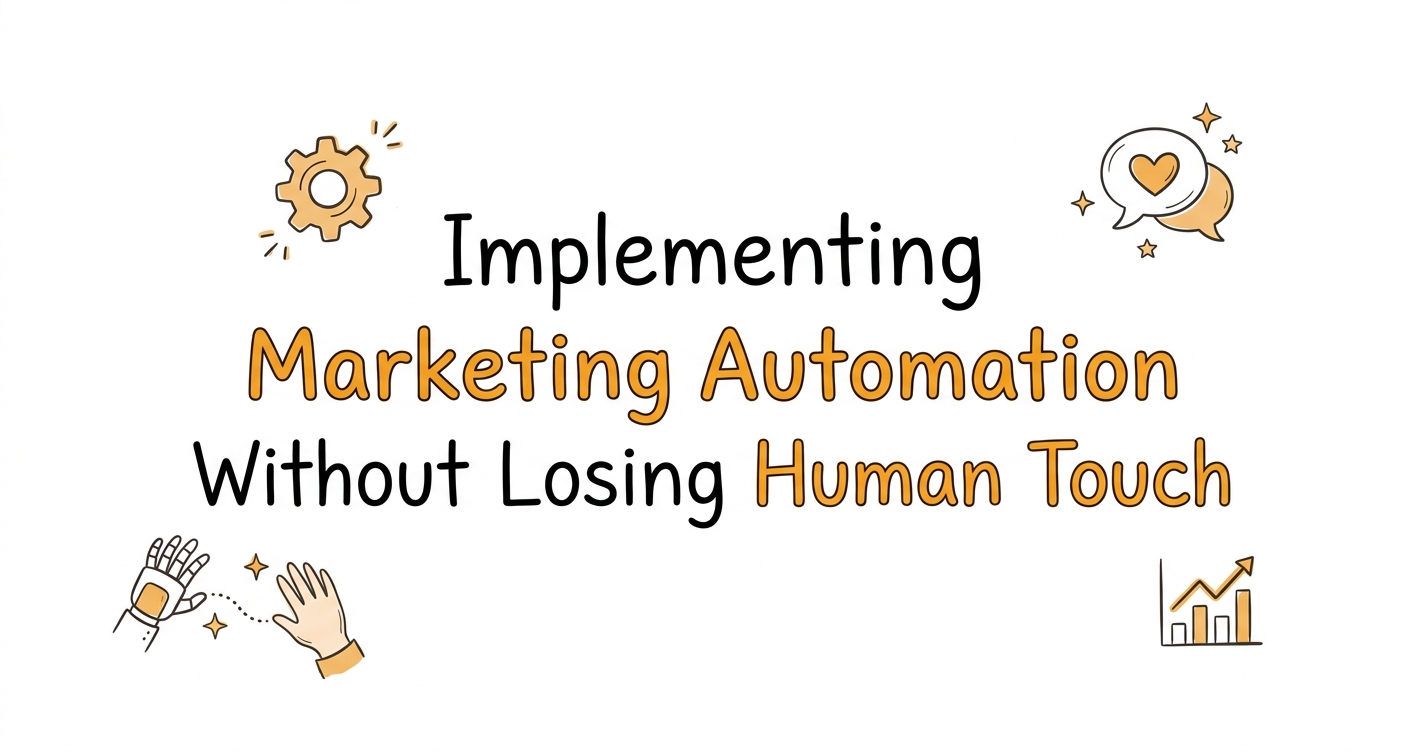 Implementing Marketing Automation Without Losing Human Touch