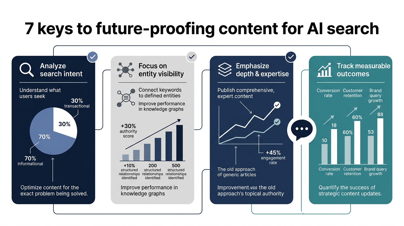 7 Best AI Search Company Options to Future-Proof Your Content Strategy infographic