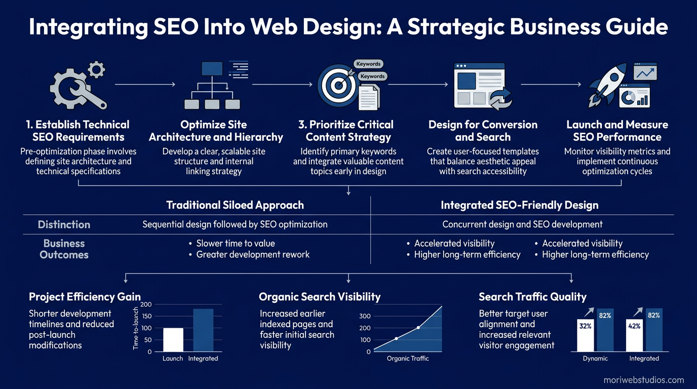 Integrating SEO Into Web Design: The Right Approach 1 Integrating SEO Into Web Design: The Right Approach infographic